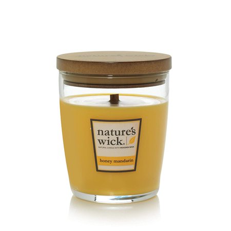 Nature's Wick Candle Honey Mandarin