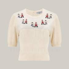 reindeer jumper 50's style - Google Search
