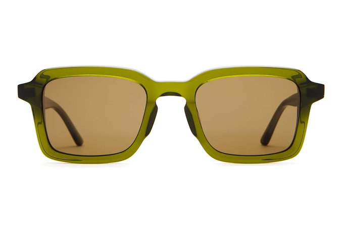 Crap® Eyewear | The Heavy Tropix Olive Green Polarized Sunglasses
