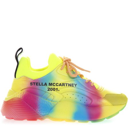 Stella McCartney Eclypse Sneakers In Rainbow Eco Leather