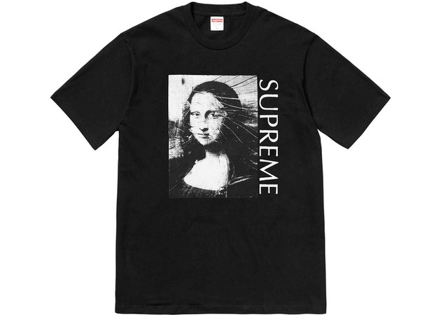 Supreme Mona Lisa Tee Black