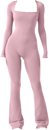 pink jumpsuit
