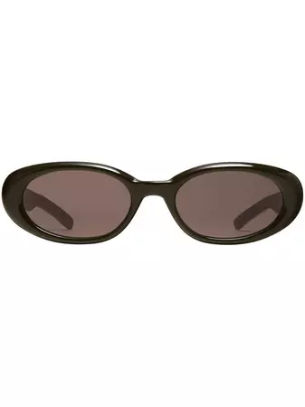 Gentle Monster oval-frame Sunglasses - Farfetch