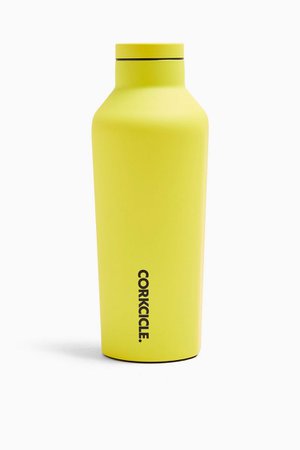 Yellow Water Bottle By Corkcicle 9oz | Topshop