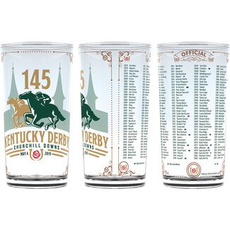 Official Kentucky Derby 145 12oz. Mint Julep Glass