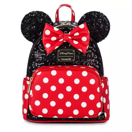 Minnie Mouse Sequined Loungefly Mini Backpack | shopDisney