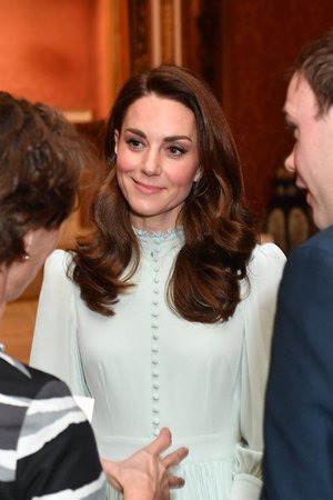 Kate Middleton and Alexa Chung in Sage-Green Dresses | Who What Wear