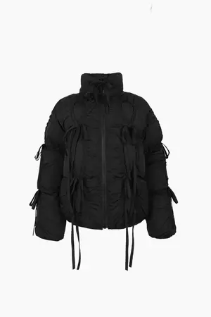 SANDY LIANG BOMMY PUFFER IN BLACK