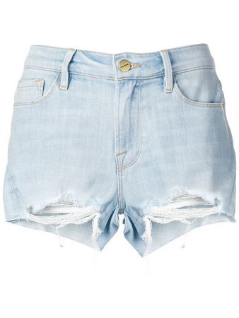 FRAME distressed denim shorts $230 - Buy SS19 Online - Fast Global Delivery, Price