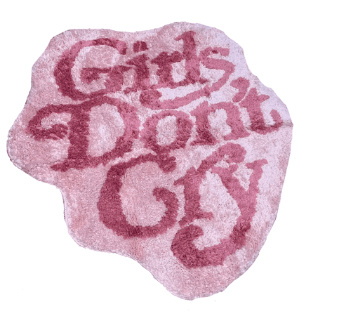 girls don’t cry rug