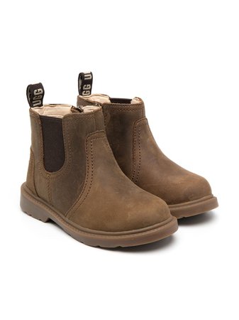 Shop brown UGG Kids chelsea ankle boots with Express Delivery - Farfetch