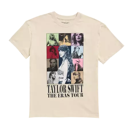 Taylor Swift The Eras Tour Beige T-Shirt – Taylor Swift Official Store