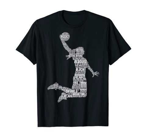 Amazon.com: Basketball Girl Women Kids Girls T-Shirt : Clothing, Shoes & Jewelry