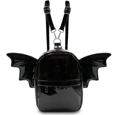 Women Fashion Mini Backpack Detachable Bat Angel Wing Shoulder Bag - Walmart.com
