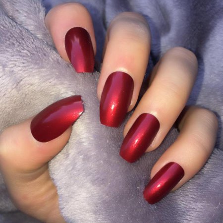 💞✨💅🏻Doobys Nails Ltd💅🏻✨💞 on Instagram: “💋Our Biggest Seller This Week💋 💕We now have all 18 shapes in metallic red in store 💕 Search “Metallic Red” or Direct Link in story 💕 💫Hand…”