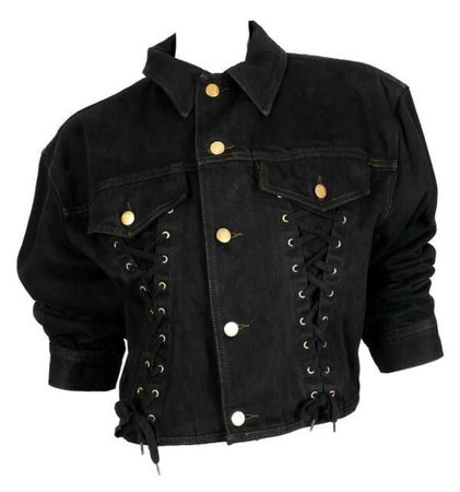 black shirt jacket