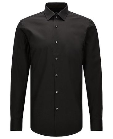 black dress shirt