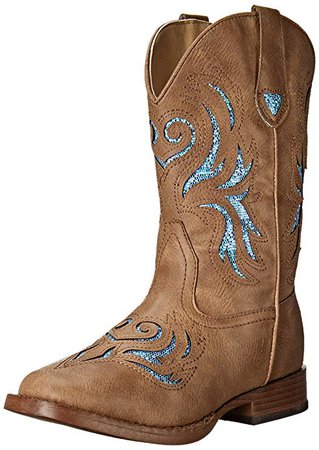 Amazon.com | ROPER Kids' Glitter Breeze Western Boot | Boots