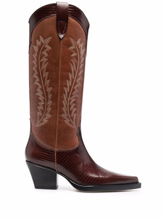 Paris Texas El Dorado western boots - FARFETCH
