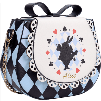 Alice in Wonderland Bowknot Shoulder Bag