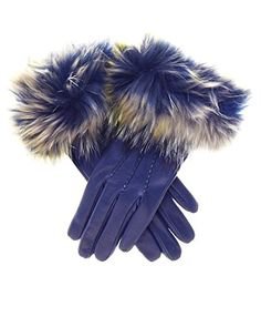 Mario Portolano Napa Leather Gloves w/ Mink Fur Cuffs | Napa leather, Fashion gloves, Leather gloves