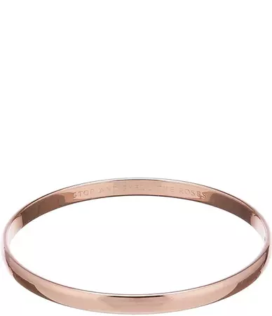 kate spade new york Stop And Smell The Roses Bangle Bracelet