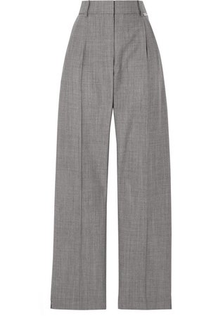 Alexander Wang | Stretch wool and mohair-blend tapered pants | NET-A-PORTER.COM