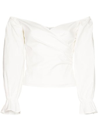 Reformation Ristretto off-the-shoulder Blouse - Farfetch