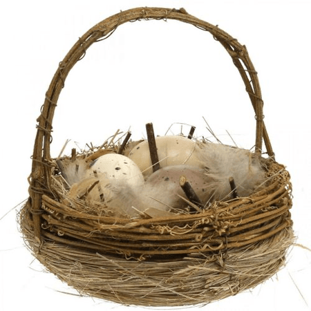 easter egg basket nest