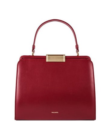 MALIANTA - Vetua Woman's Leather Clasp Handbag