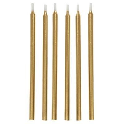 Gold Birthday Candles - Party Things Canada