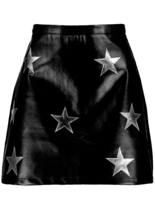 black star skirt