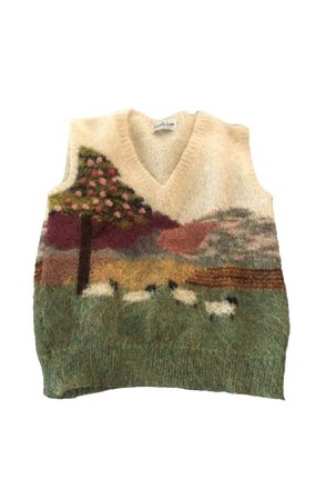 sheep sweater vest