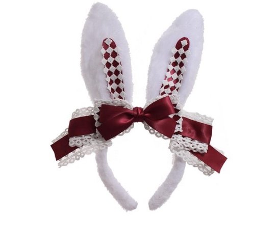 Red Lolita Rabbit Ears