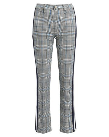 The Insider Plaid Ankle Jeans
