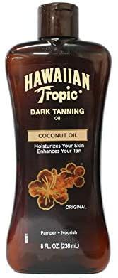Amazon.com : Hawaiian Tropic Dark Tanning Oil 8 Ounces each (Pack of 3) : Beauty & Personal Care