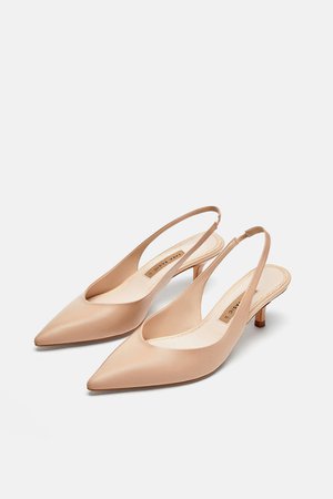 Zara kitty heel