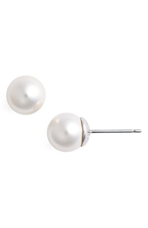 Nadri Imitation Pearl Stud Earrings | Nordstrom