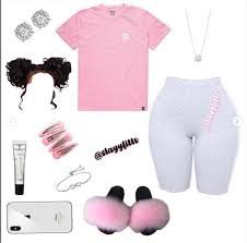 cute baddie outfits pink - Google Search