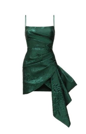 Designer Green Dress