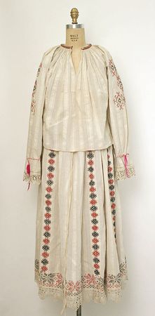 Fashions From History: Dress 1805 Hungary MET