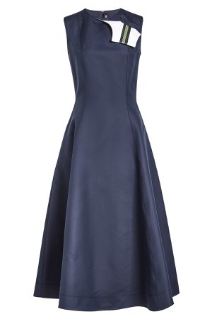 A-Line Dress in Cotton and Silk Gr. IT 40
