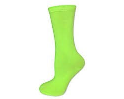 lime green fuzzy socks - Google Search