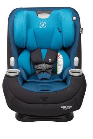 blue car seat