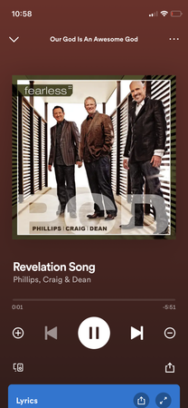 Spotify music Phillip Craig and dean revelation song