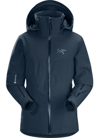 Navy ski jacket arc'teryx
