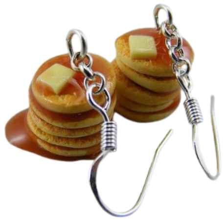 pancake earrings