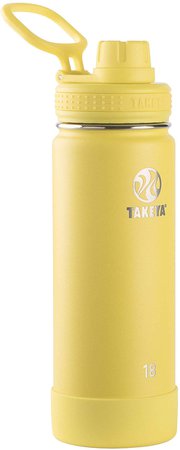 Takeya 51185 Actives Insulated Stainless Steel Water Bottle with Spout Lid, 24 oz, Lilac: Amazon.ca: Kitchen & Dining