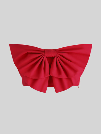 red bow top