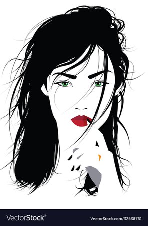 Fashion woman in style pop art fashion Royalty Free Vector